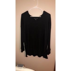 Black American Eagle top, large